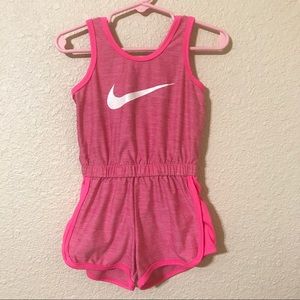 Nike Pink Shorts Romper 2T
